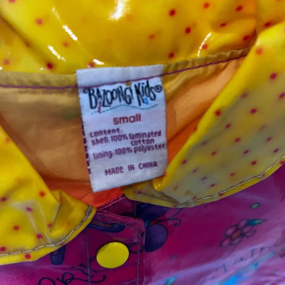 Bazongi Kids Girl’s SM Rosie Posie Sweet 100% Pure Fairy Princess Raincoat